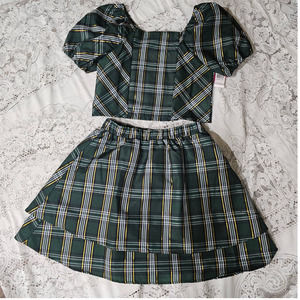 Girls 2‎ Piece Skirt Set Size 14